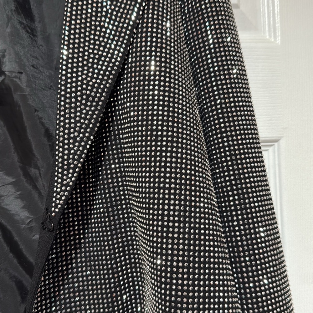 Cropped Rhinestone Blazer - Picture 2 of 3